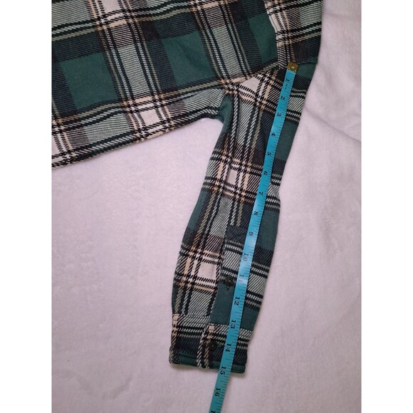 Crewcuts Kids' Long-Sleeve Seaboard Soft-Knit Shirt Plaid Green CB996 Size 6 NWT - Picture 8 of 9